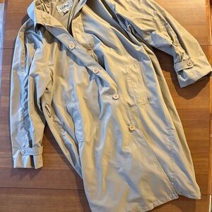 L.L. Bean Men's Tan Trench Coat